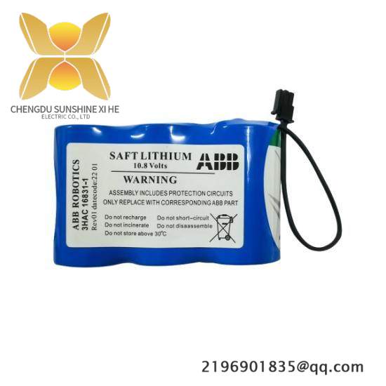 ABB 3HAC16831-1 10.8V 3HAC13150-1 Battery Pack