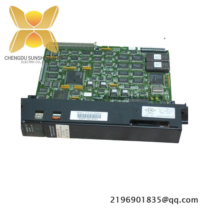 GE Fanuc IC697CMM741 ETHERNET CONTROLLER MODULE