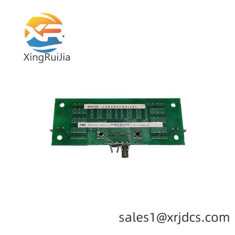 ABB 3BHE009017R0102 ;XVC724BE102 Vlscd-board