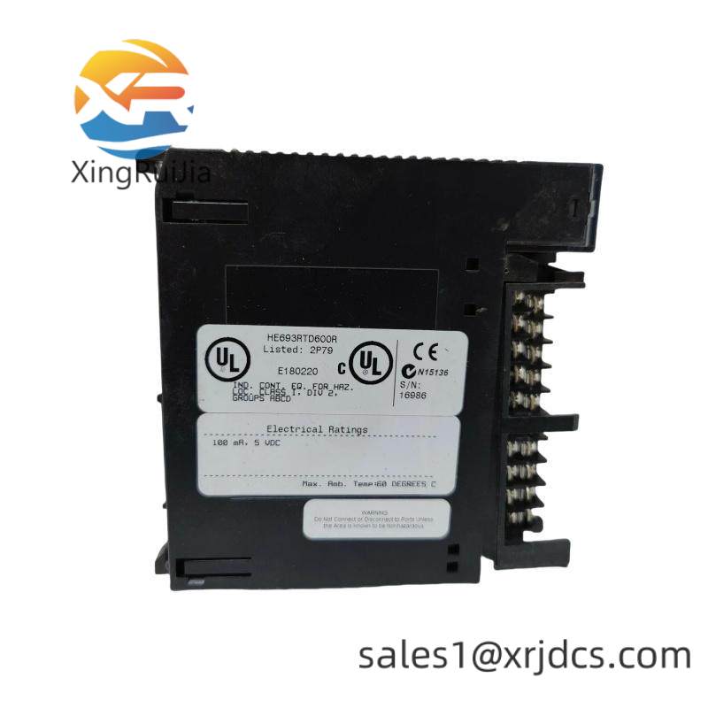 GE HE693RTD600R Input Module