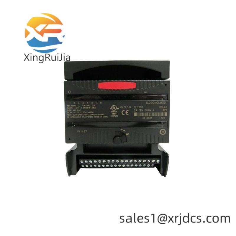 GE IC200MDL930 OUTPUT RELAY ISOLATED 8PT