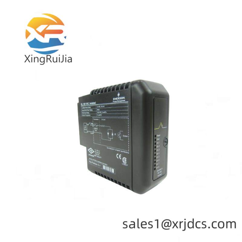 EMERSON KJ3001X1-BC1 12P0551X132 VE4001S3T1B1 Discrete Input Module