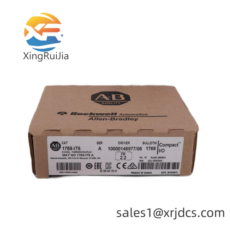 AB 1769-IT6 6 Channel Thermocouple/Mv Input Module