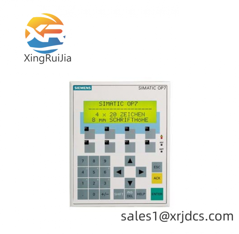 SIEMENS 6AV3607-1JC20-0AX1 Operator Panel