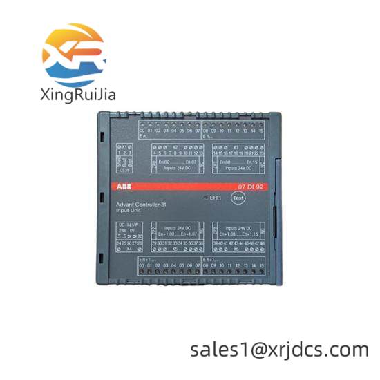 ABB 07DI92 WT92 GJR5252400R4101 Digital I/O module