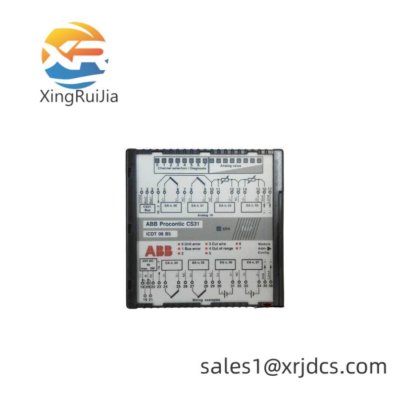 ABB CS31 ICDT08B5 GJR5251600R0101 Anolog Input Module