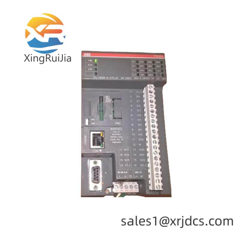 ABB PM564-R-ETH A0 PLC Central Processing Unit