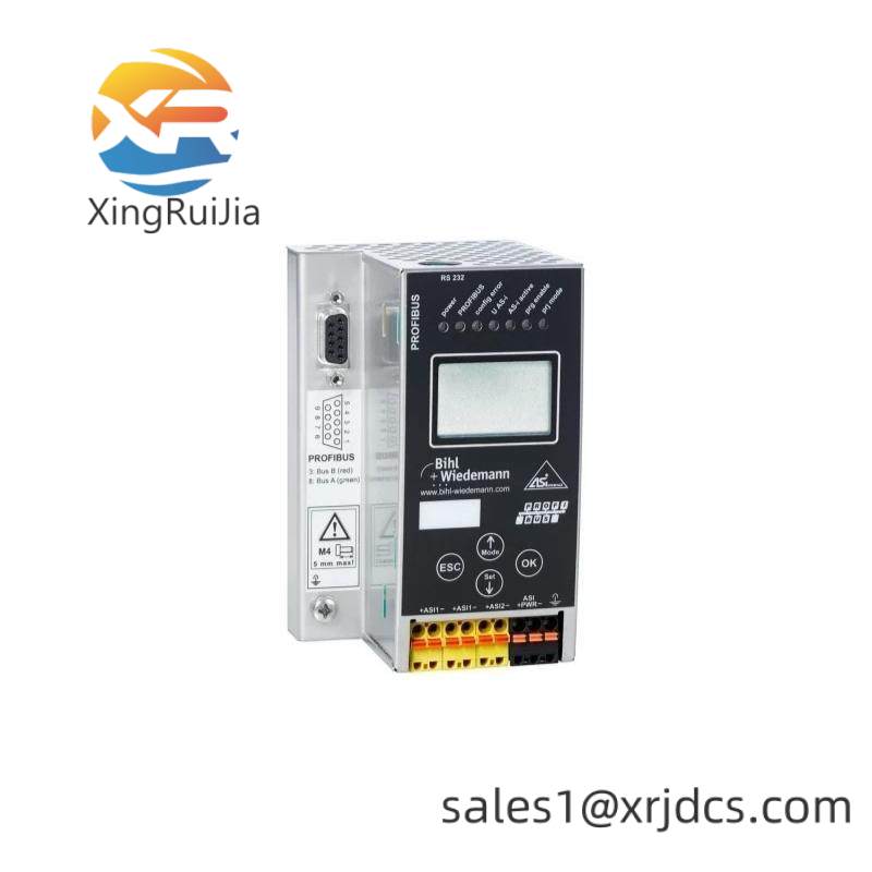 B+W BWU1569 AS-i 3.0 PROFIBUS Gateway in Stainless Steel, 2 masters