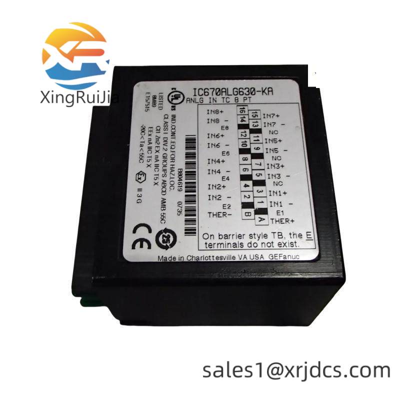 GE Fanuc IC670ALG630 Analog Input PLC Module