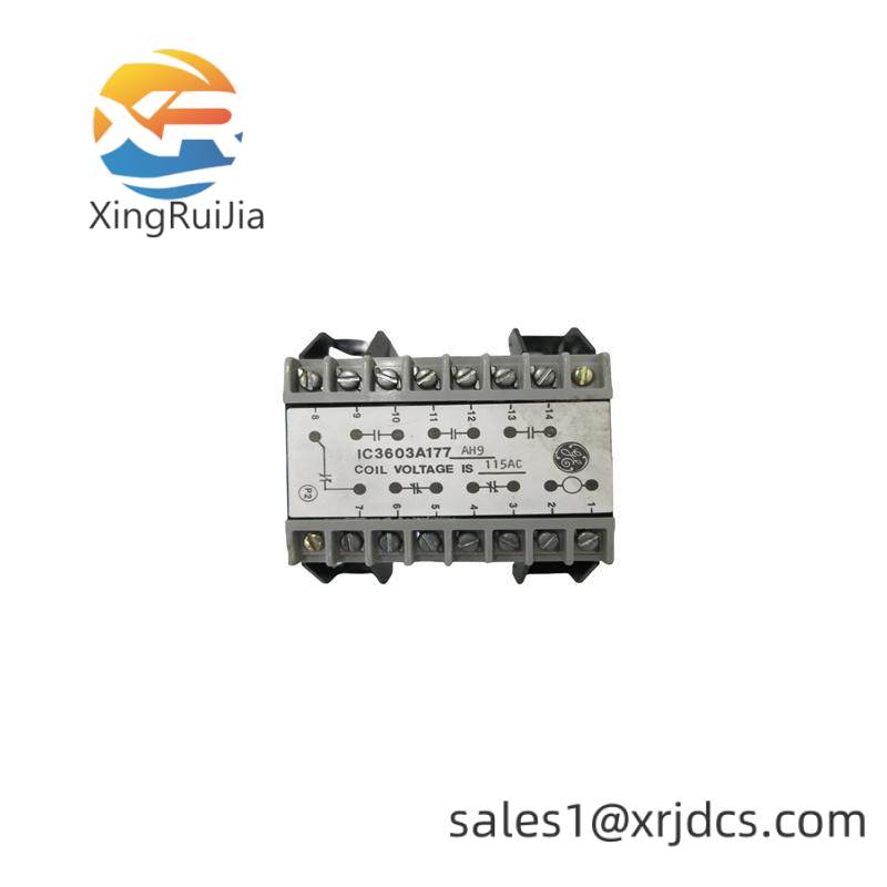 GE IC3603A177 RELAY MODULE