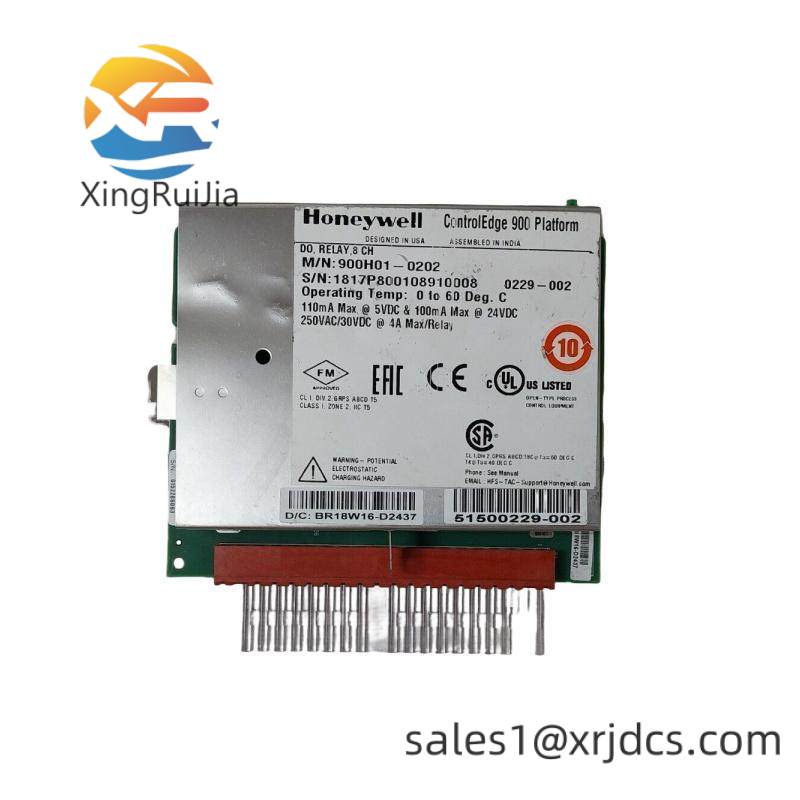 honeywell 900H01-0202 digital output relay module