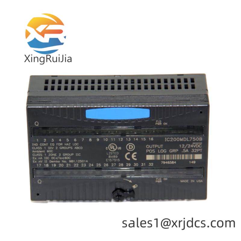 GE IC200MDL750 VersaMax output module