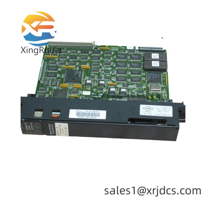 GE Fanuc IC697CMM741 ETHERNET CONTROLLER MODULE