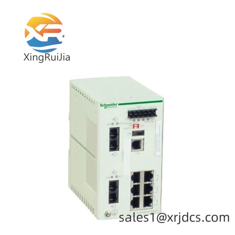 Schneider TCSESM083F2CU0 Switch, 8 Ports