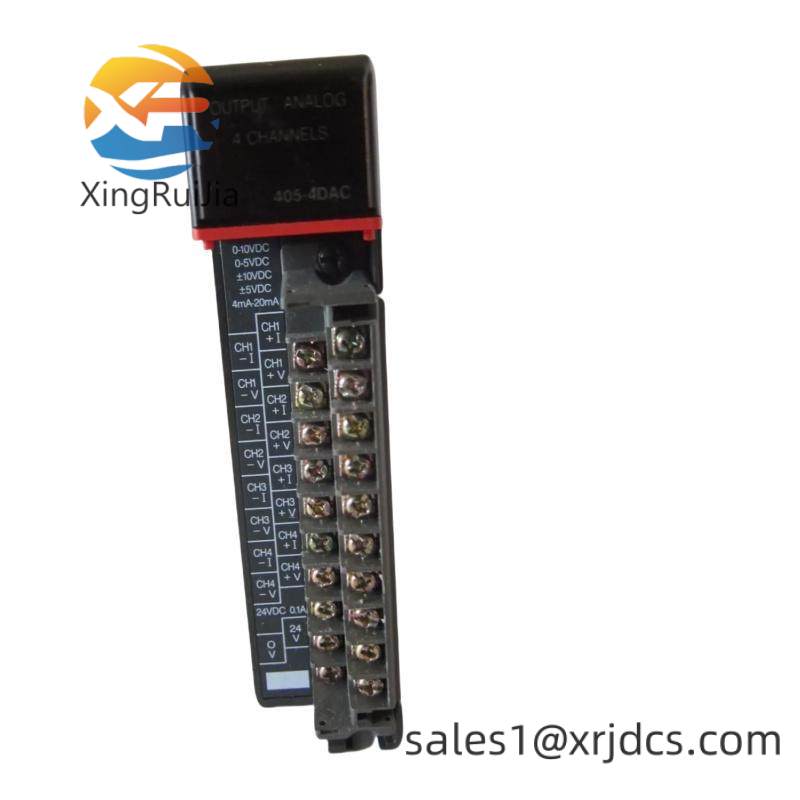 SIEMENS 405-4DAC CHANNEL ANALOG INPUT MODULE