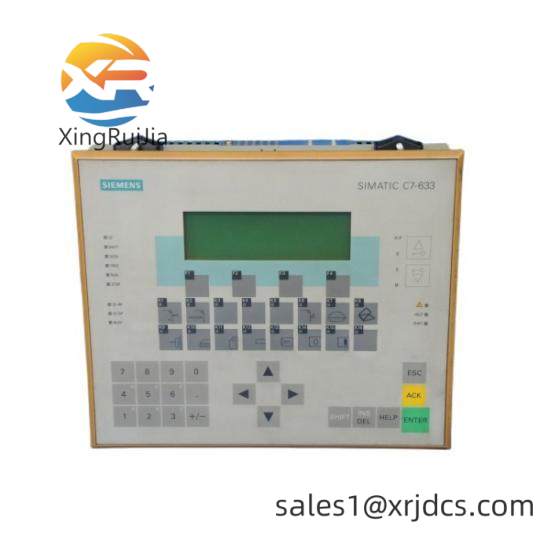 SIEMENS 6ES7633-2BF02-0AE3 C7-633DP Compact Display & Control Unit