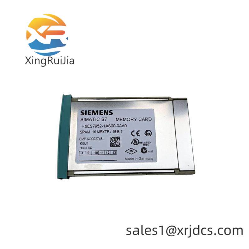 SIEMENS 6ES7952-1AS00-0AA0 MEMORY RAM CARD