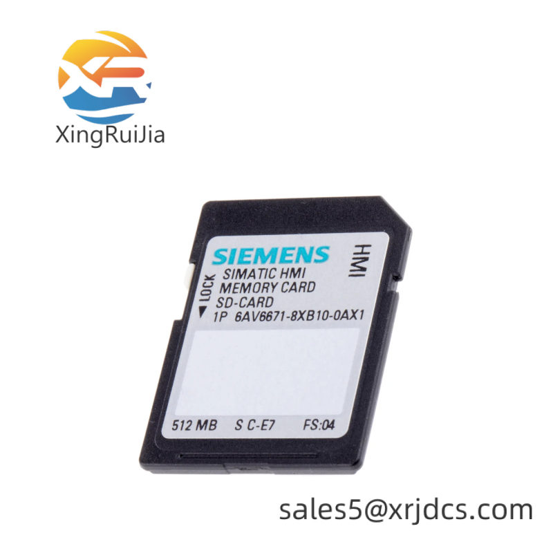 SIEMENS 6AV6671-8XB10-0AX1 SIMATIC SD memory card