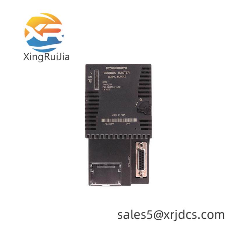 GE IC200CMM020 MODBUS MASTER MODULE