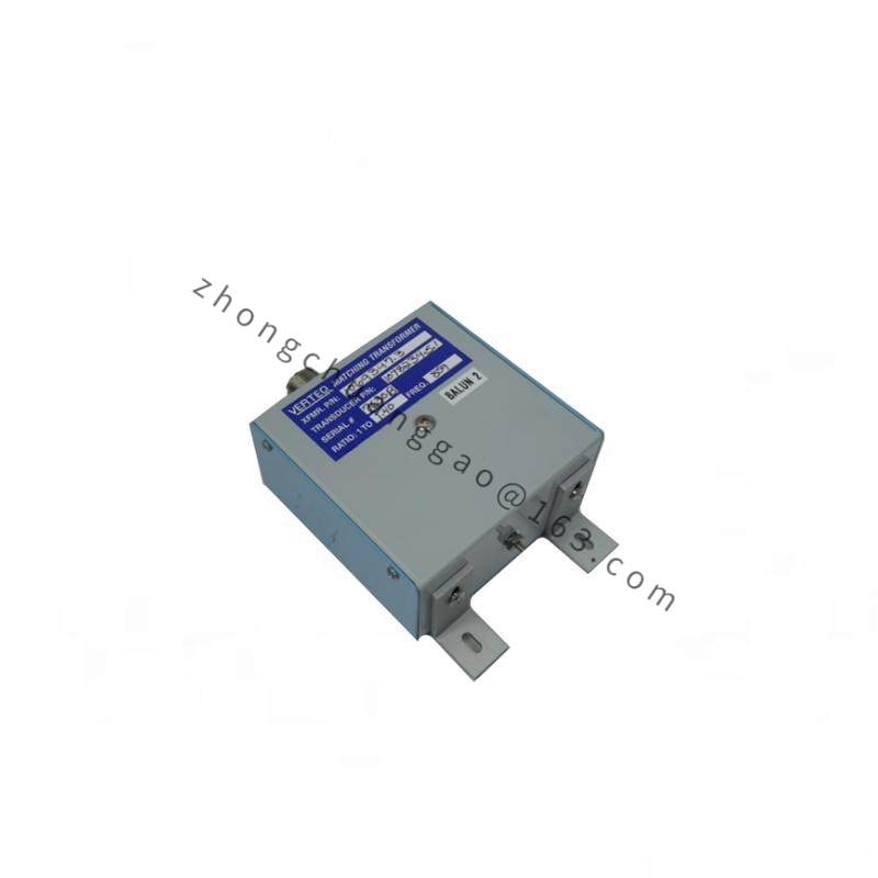 VERTEQ 1078234.5.1 1069347.3 MATCHING TRANSFORMER