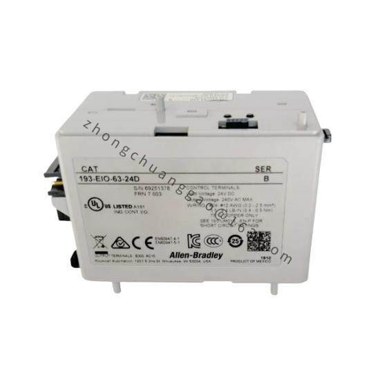 193-EIO-63-24D  193EIO6324D I/O Overload Control Module Relay
