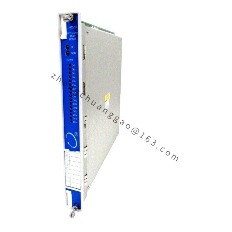 BENTLY NEVADA 3500/33 16-Channel Relay Control Module