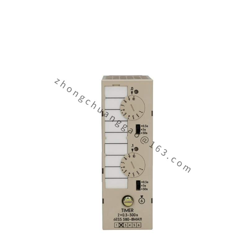 SIEMENS 6ES5380-8MA11 Timer Module