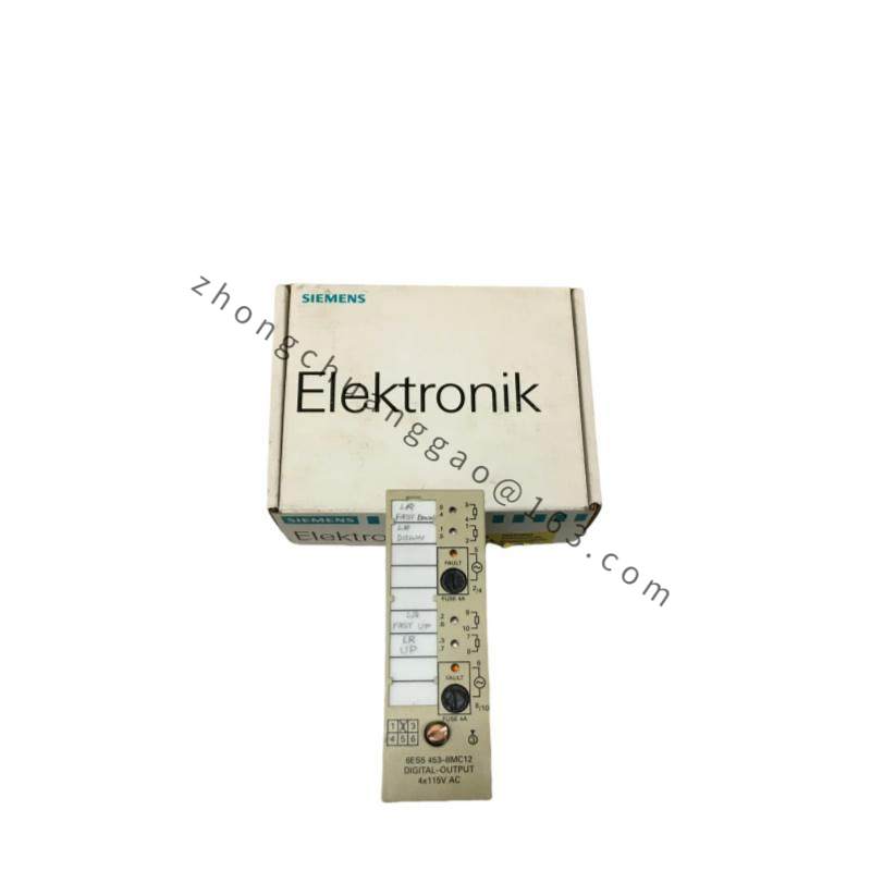 SIEMENS 6ES5453-8MC12 Digital Output Module