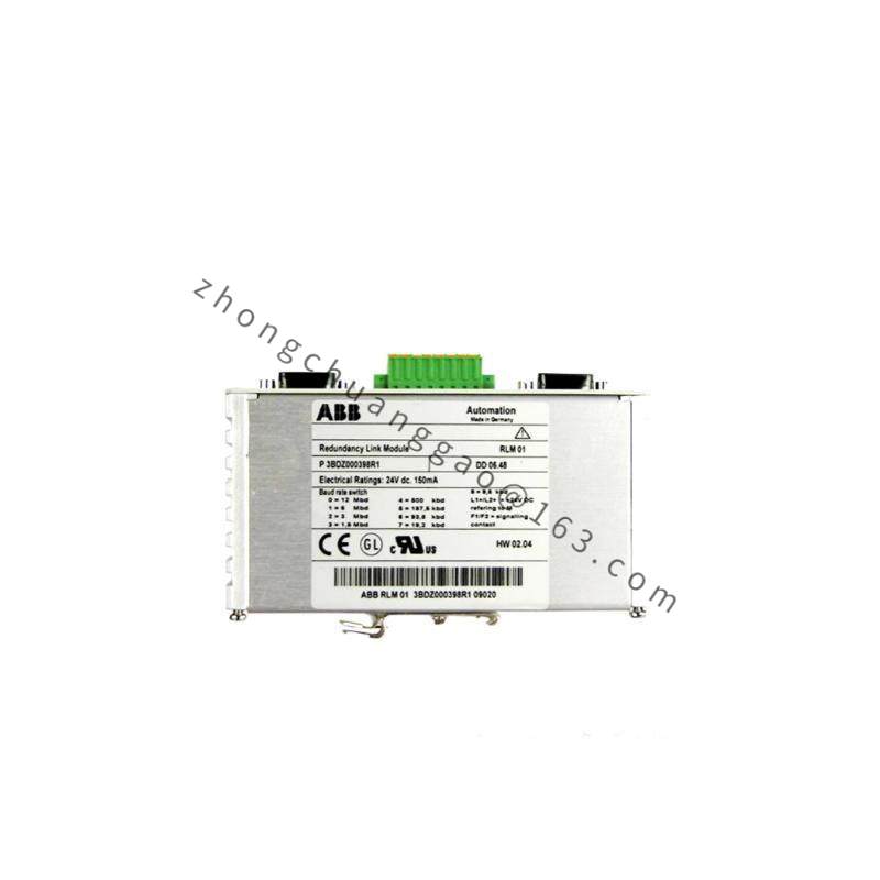 ABB 3BDZ000398R1 RLM01 PROFIBUS Redundancy Link Module