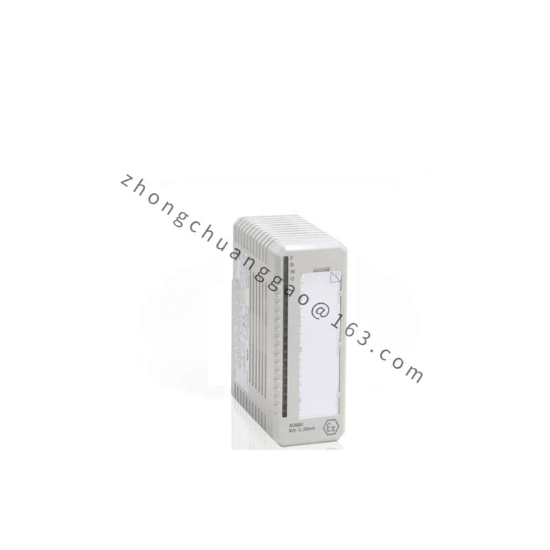 ABB AO890 8-channel intrinsically safe analog output module