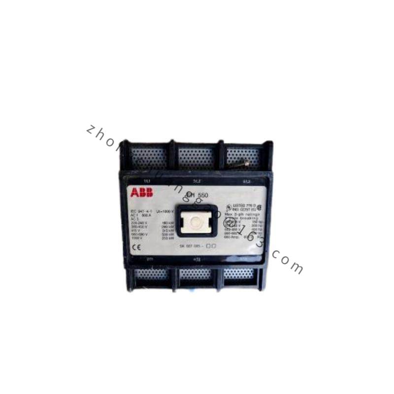 ABB EH550G 3P CONT.110VDC W/RECT.120V