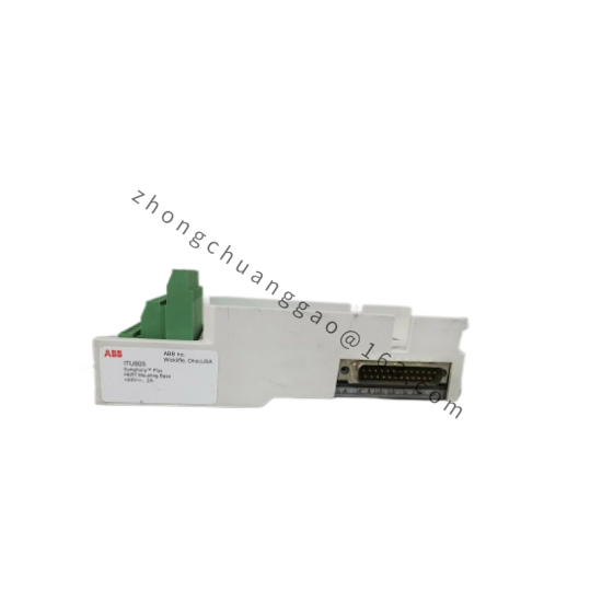ABB ITU805  HART I/O Module Mounting Base
