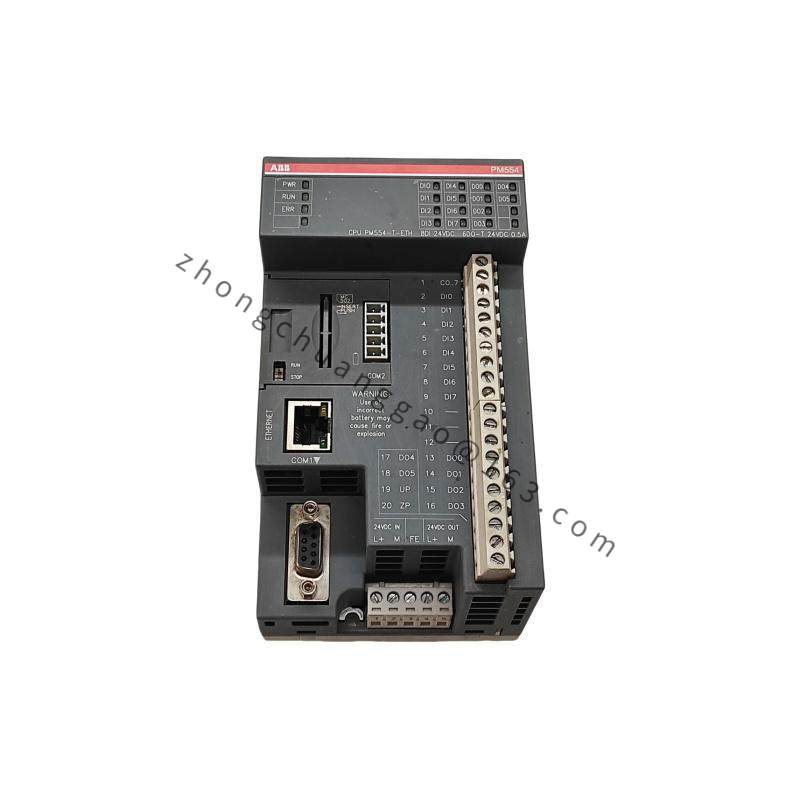 ABB PM564-R-ETH-AC A0 PLC Central Processing Unit