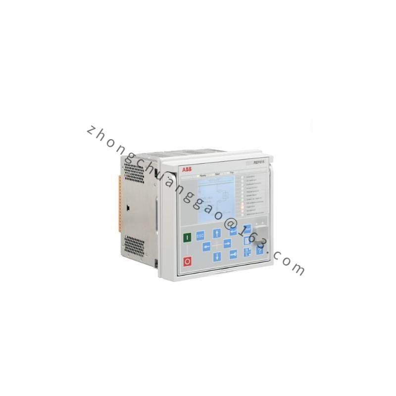 ABB REF615-C dedicated feeder relay perfectly aligned