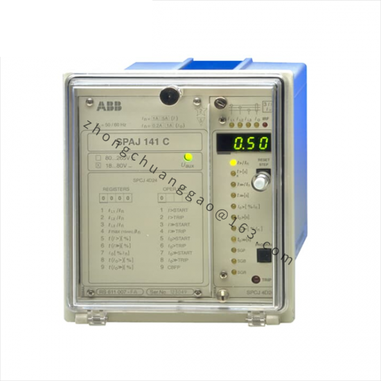 ABB SPAJ 141C RS611007-AA Earth-fault relay