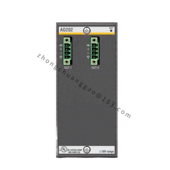 AO202  Analog Output Module  Bachmann