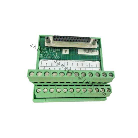 BENTLY NEVADA 125808-02A Terminal Block Board