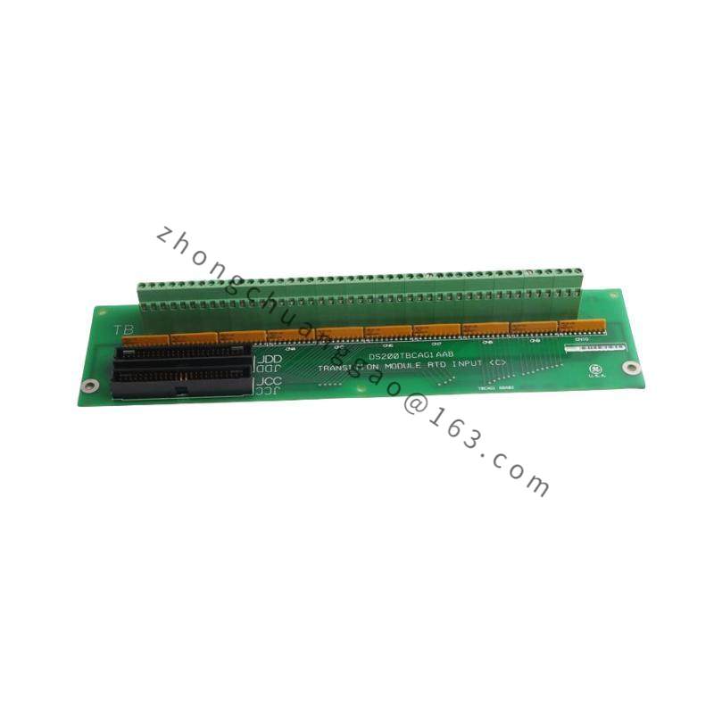 GE DS200TBCAG1AAB Analog I/O Terminal Board