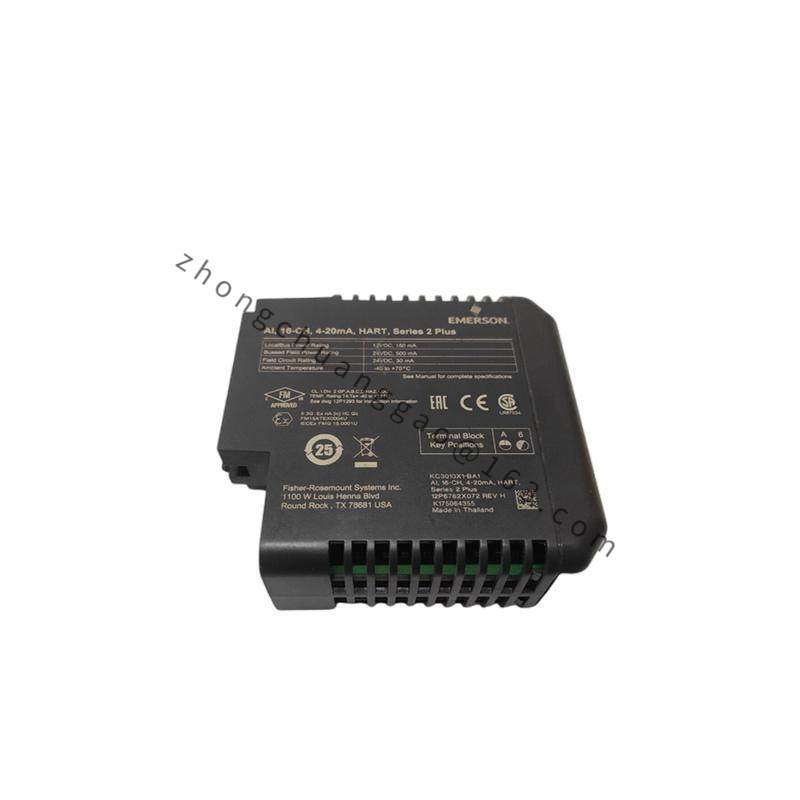 Emerson KC3010X1-BA1 12P6762X062 Traditional I/O