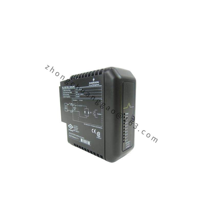 Emerson KJ3001X1-CA1 12P1980X062 DISCRETE INPUT MODULE