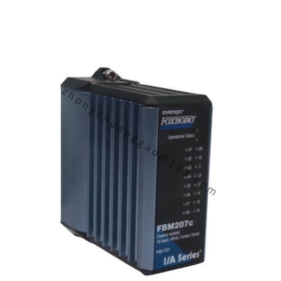 FBM207 CP0917MF  Invensys Foxboro 16 Channel Voltage Monitor
