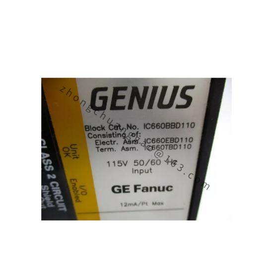 GE FANUC IC660BBD110 Discrete I/O