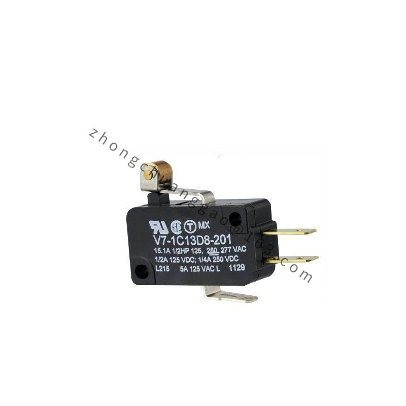 HONEYWELL V7-1C13D8-201 SPDT Roller Lever Microswitch 15 A, V7 Series