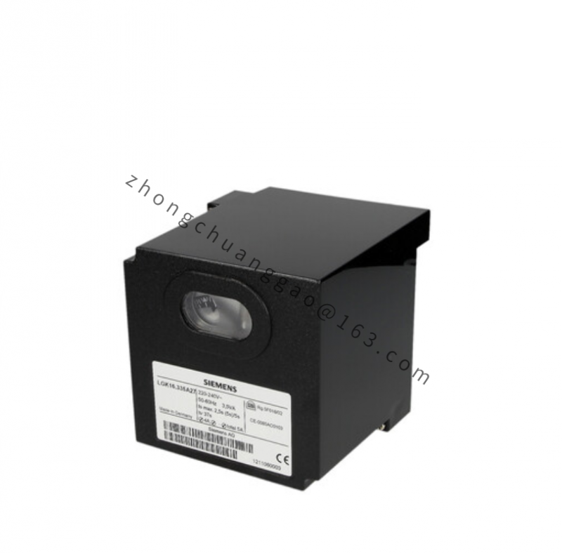 SIEMENS LGK16.335A27 gas burner control
