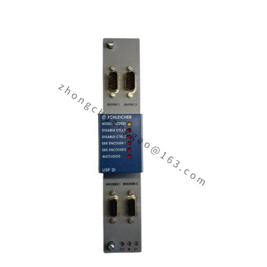 SCHLEICHER USP2I CPU SLAVE POSITIONING MODULE 2 AXES