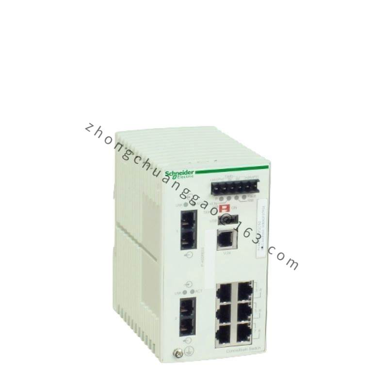Schneider TCSESM083F2CU0 Switch, 8 Ports