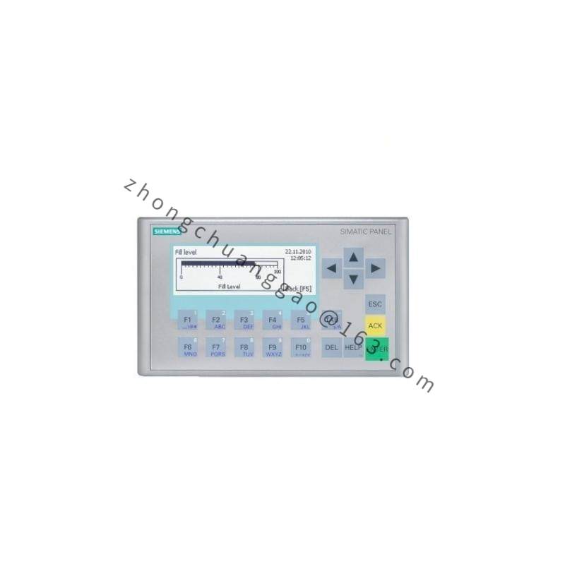 SIEMENS 6AV6647-0AH11-3AX0 BASIC PANEL
