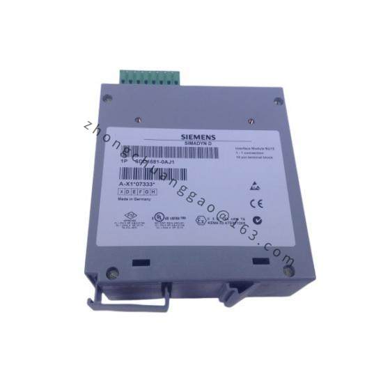 SIEMENS 6DD1681-0AJ1 SU 12 Converter