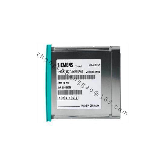 Siemens 6ES7952-1AS00-0AA0 RAM Memory Card